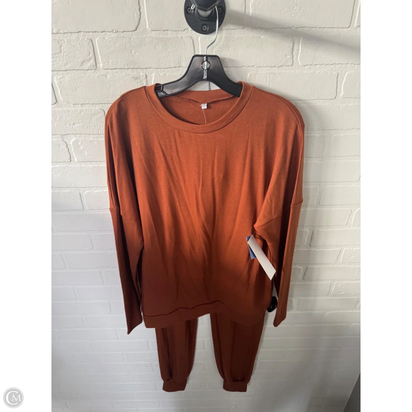 Lounge Set Pants By Cme In Brown, Size: S