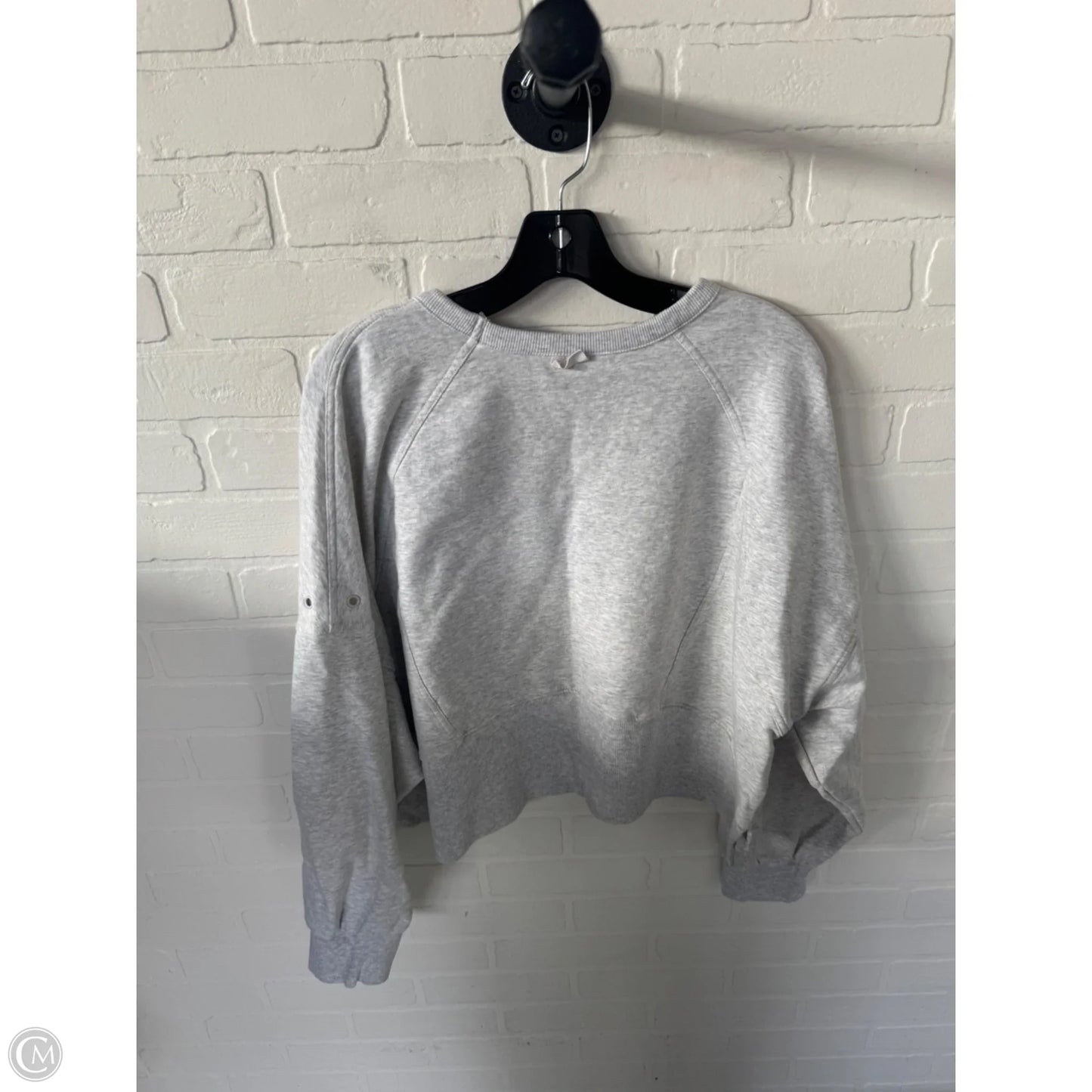 Sweatshirt Crewneck By Flx In Grey, Size: Xl
