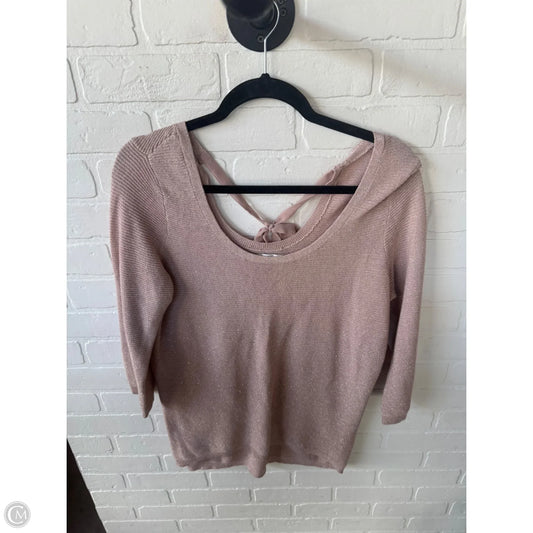 Sweater By Lc Lauren Conrad In Pink, Size: M