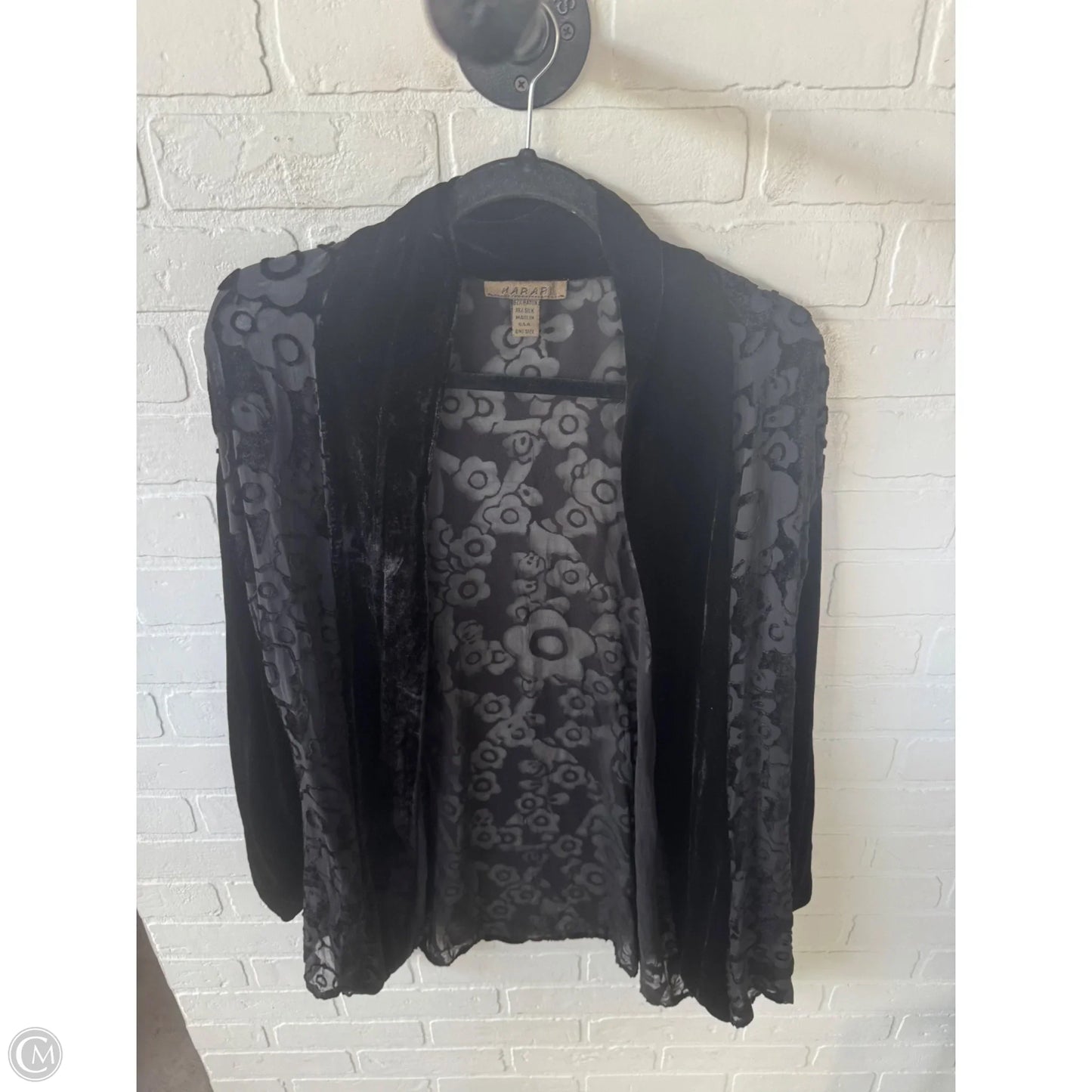 Cardigan By Clothes Mentor In Black, Size: Osfm