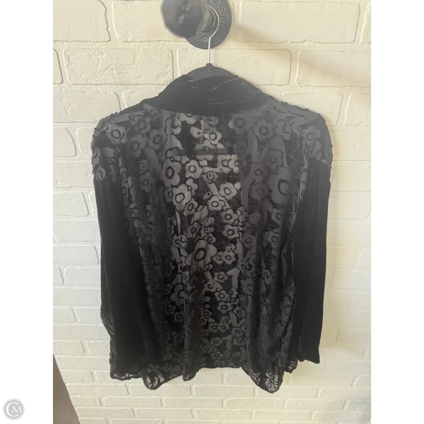 Cardigan By Clothes Mentor In Black, Size: Osfm