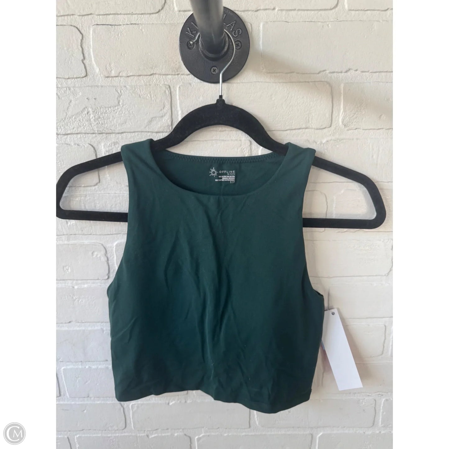 Athletic Bra By Aerie In Green, Size: S