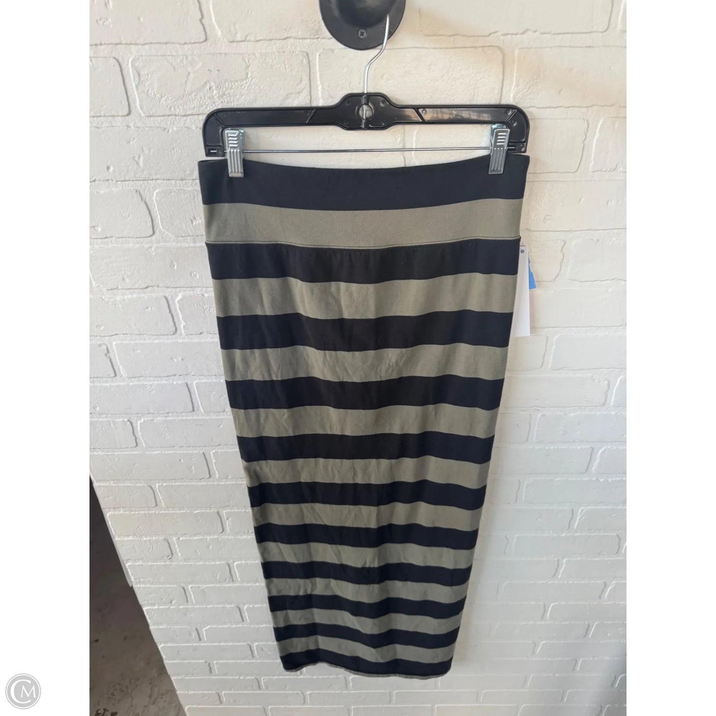 Skirt Midi By Free People In Black & Green, Size: 8