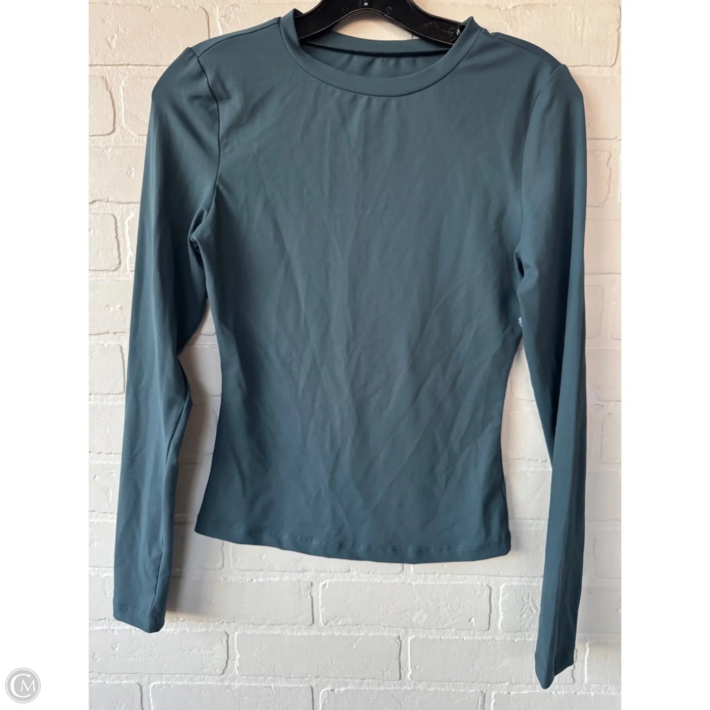 Athletic Top Long Sleeve Crewneck By Automet In Grey, Size: S