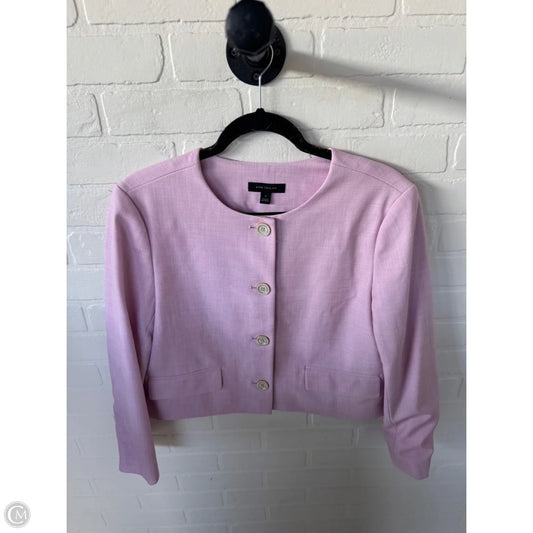 Blazer By Ann Taylor In Pink, Size: M