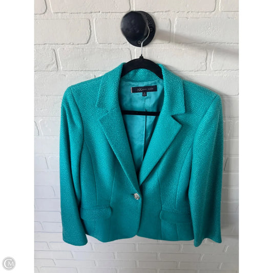 Blazer By Anne Klein In Blue, Size: M