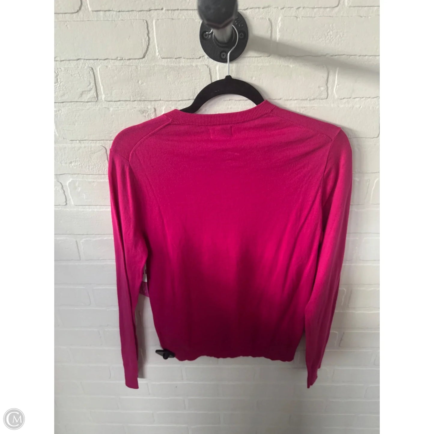 Sweater Cardigan By J. Crew In Pink, Size: M