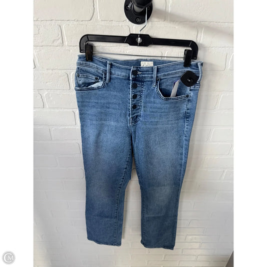 Jeans Skinny By Mother In Blue Denim, Size: 8
