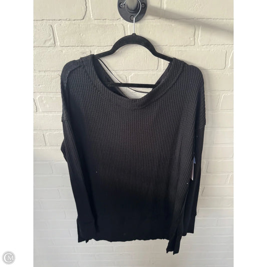 Tunic Long Sleeve By We The Free In Black, Size: M