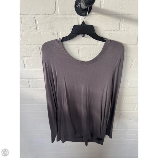 Athletic Sweatshirt Crewneck By Athleta In Grey, Size: L