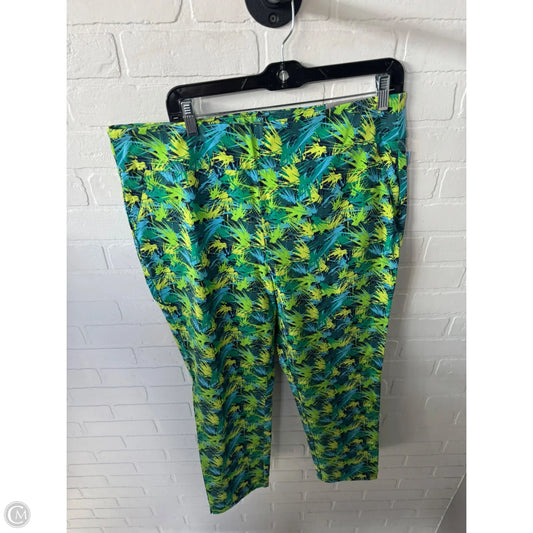 Pants Other By Soft Surroundings In Blue & Green, Size: 16