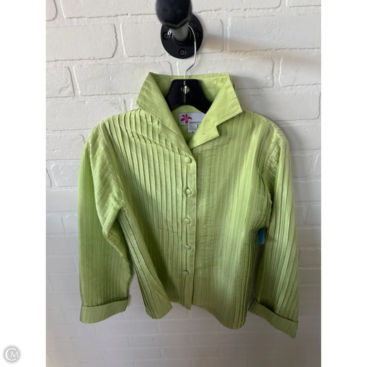 Top Long Sleeve By Clothes Mentor In Green, Size: S