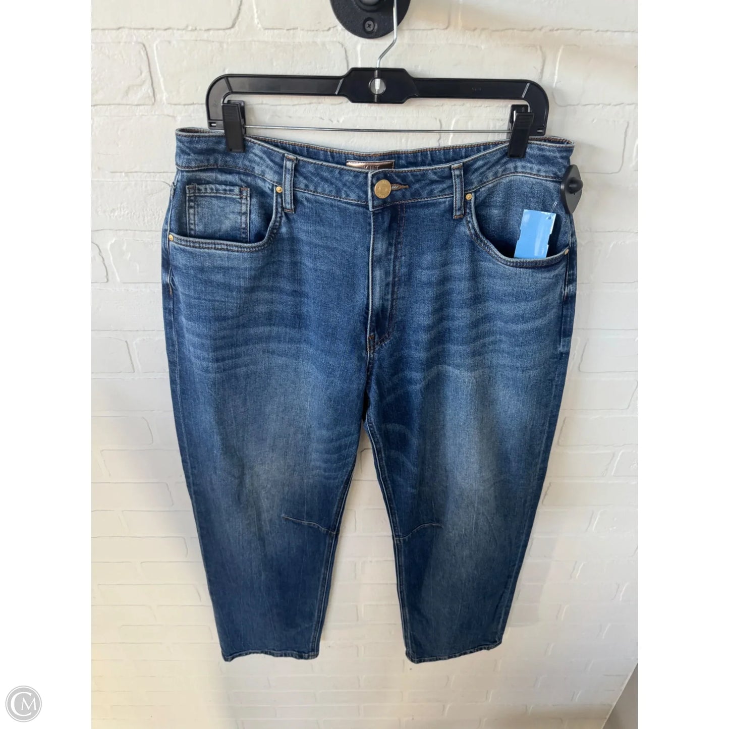 Jeans Wide Leg By Kut In Blue Denim, Size: 10