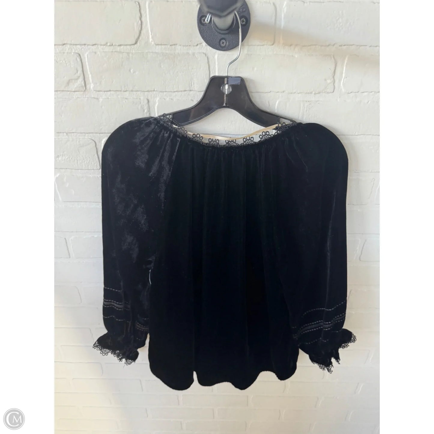 Top 3/4 Sleeve By Democracy In Black, Size: S