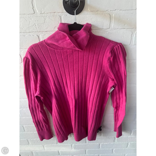 Sweater By Talbots In Pink, Size: Lp