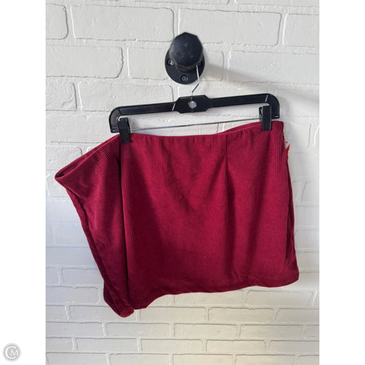 Skort By Halara In Red, Size: 20