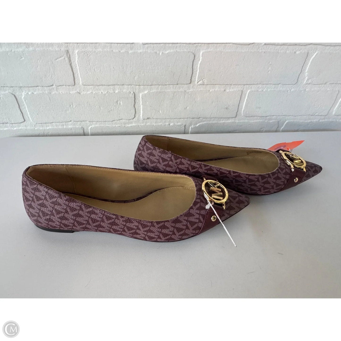 Shoes Flats By Michael By Michael Kors In Purple, Size: 8