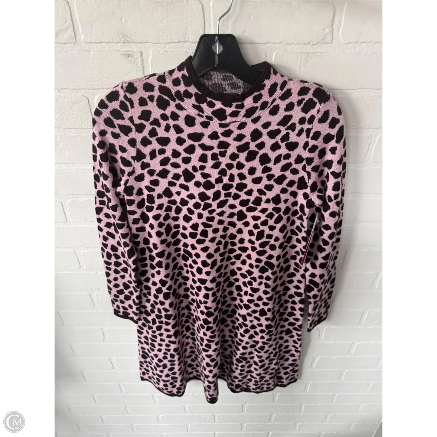 Dress Sweater By Ann Taylor In Brown & Pink, Size: Xxsp