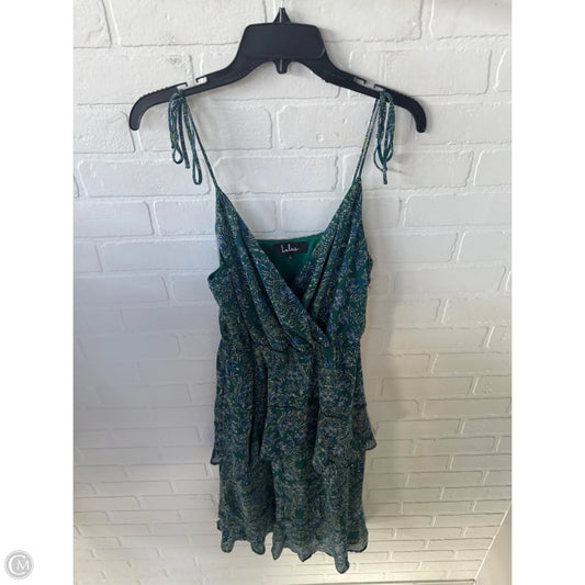 Dress Casual Midi By Lulus In Blue & Green, Size: S