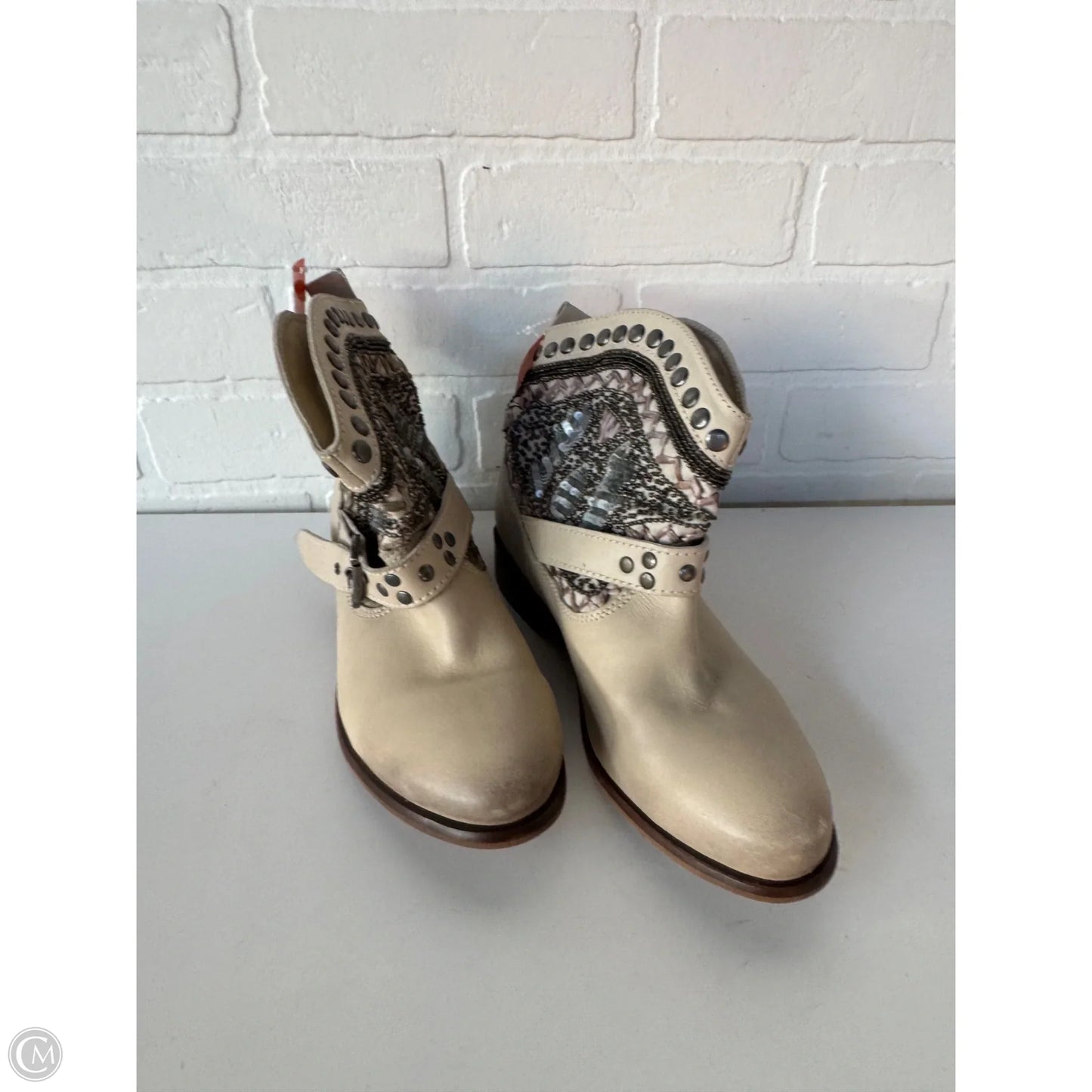 Boots Western By Naughty Monkey In Tan, Size: 7.5