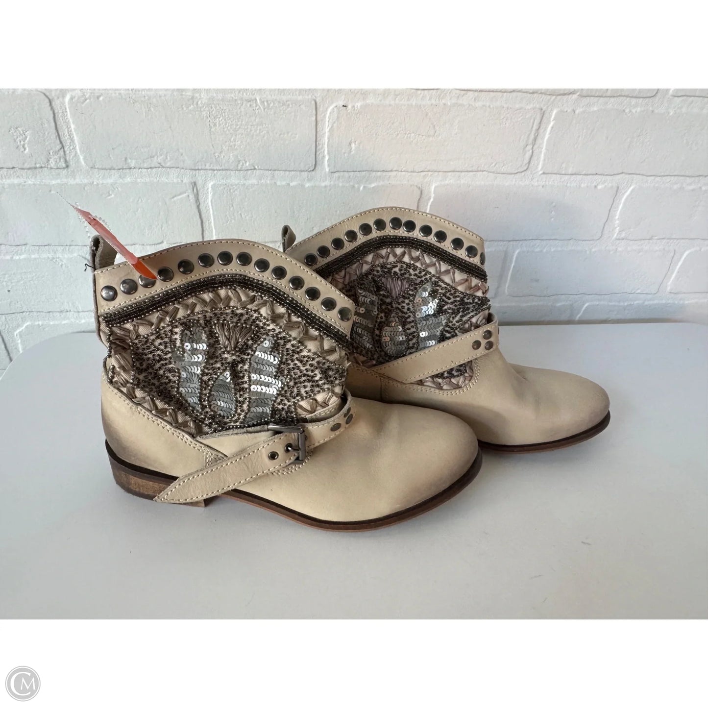 Boots Western By Naughty Monkey In Tan, Size: 7.5
