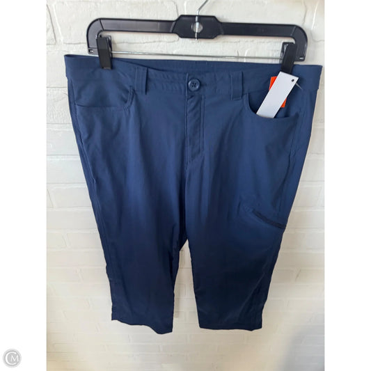 Capris By Eddie Bauer In Blue, Size: 10