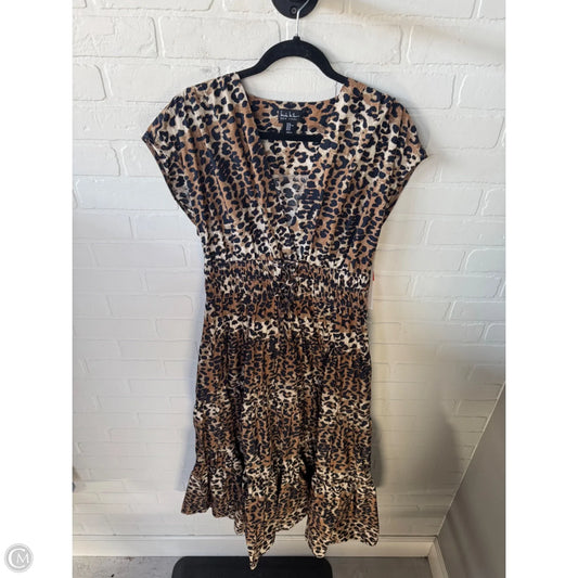 Dress Casual Maxi By Nicole By Nicole Miller In Animal Print, Size: Xl
