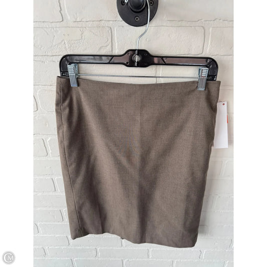 Skirt Mini & Short By Ann Taylor In Brown, Size: 2