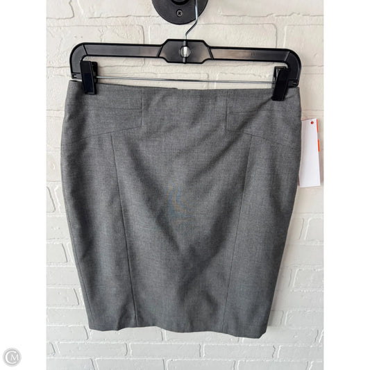 Skirt Mini & Short By Ann Taylor In Grey, Size: 2