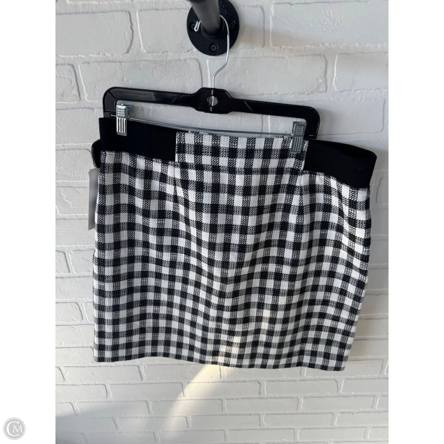 Skirt Designer By Karl Lagerfeld In Black & White, Size: 14