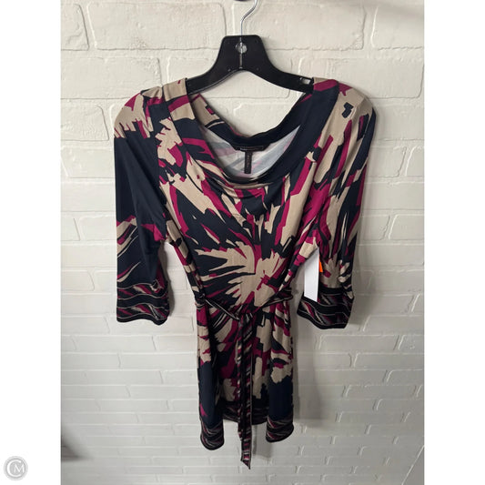 Dress Work By Bcbgmaxazria In Blue & Purple, Size: L