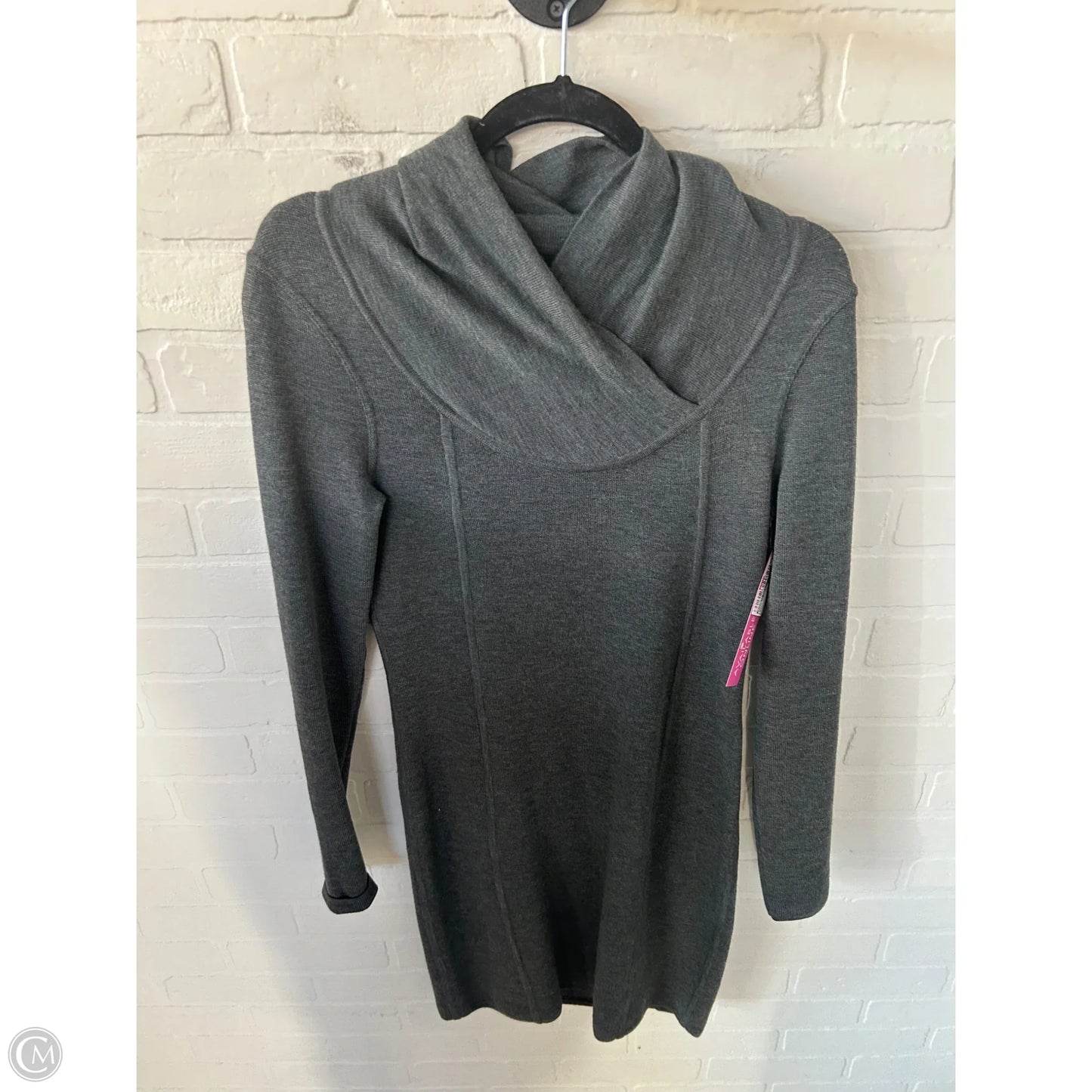 Dress Sweater By Kenneth Cole In Grey, Size: S