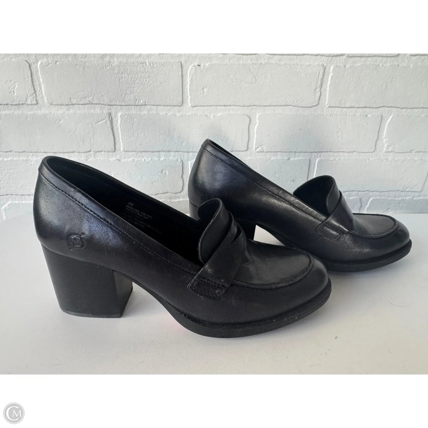 Shoes Heels Block By Born In Black, Size: 8