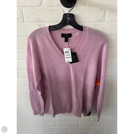 Sweater Cashmere By Charter Club In Pink, Size: L