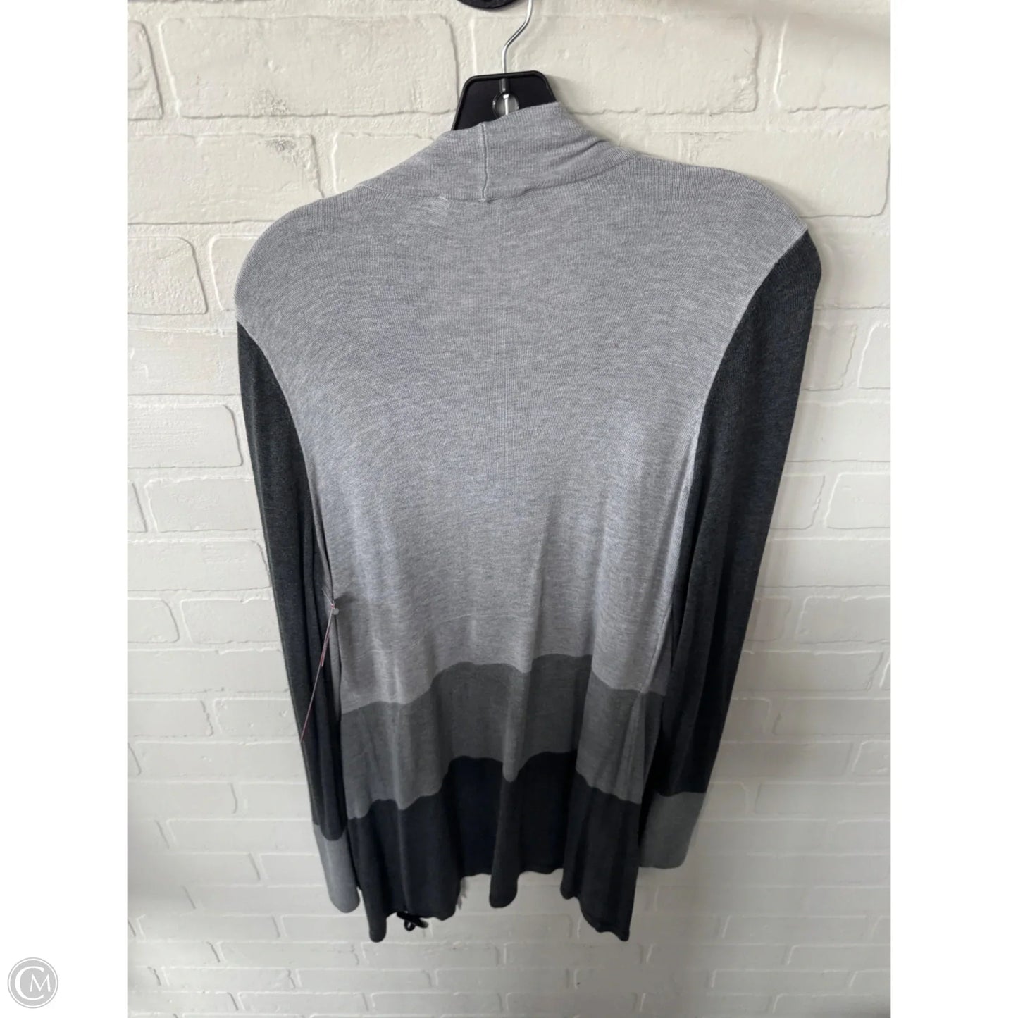 Sweater Cardigan By White House Black Market In Grey, Size: M