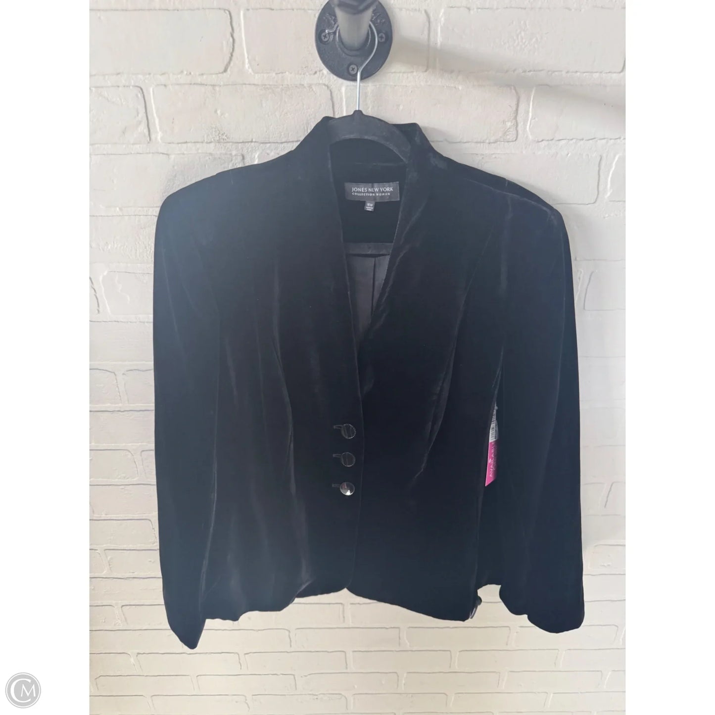 Blazer By Jones New York In Black, Size: Xl