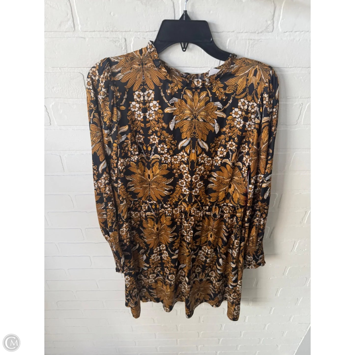 Dress Work By Loft In Black & Brown, Size: S