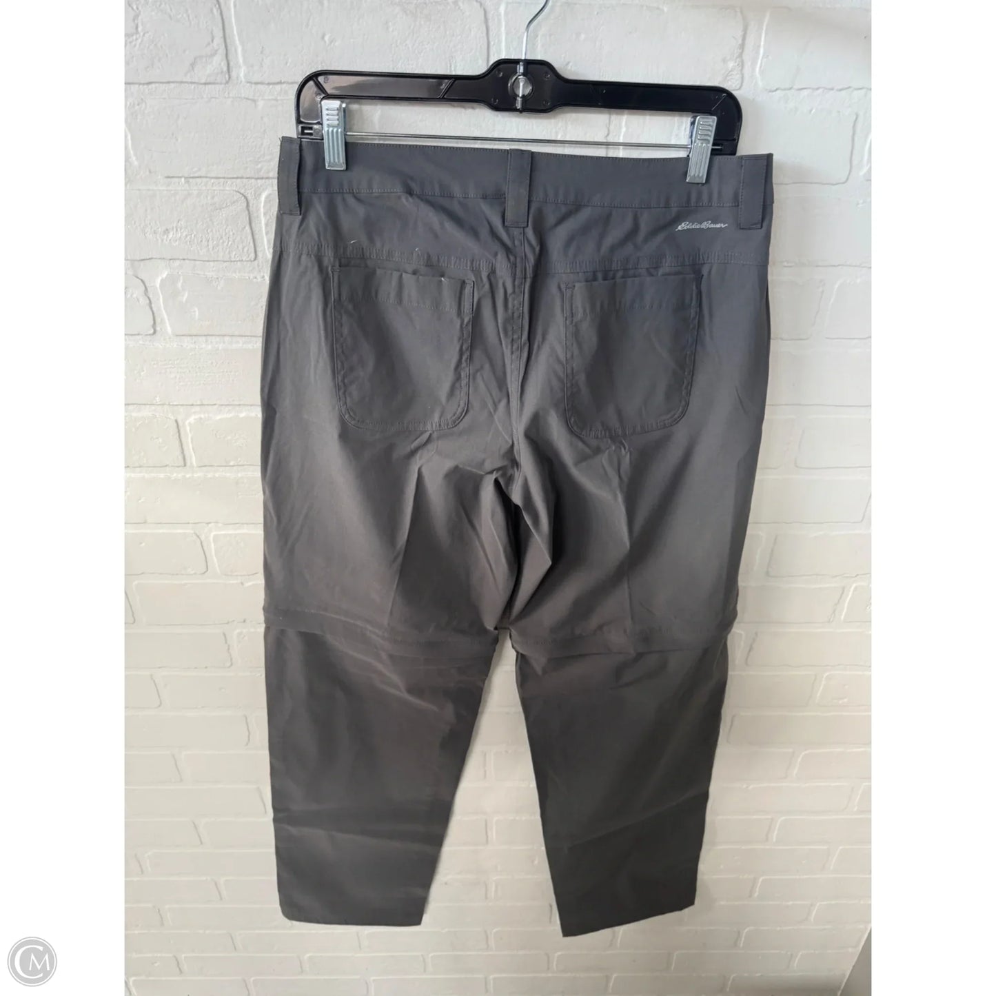 Athletic Pants By Eddie Bauer In Grey, Size: 8