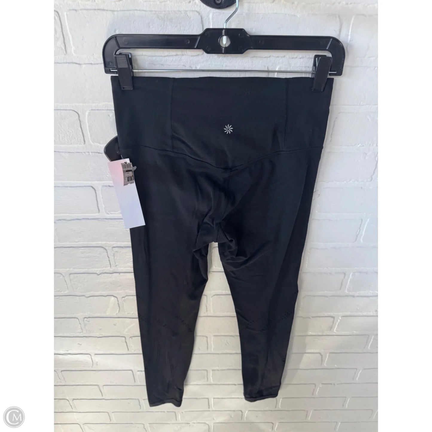 Athletic Leggings By Athleta In Black, Size: 4