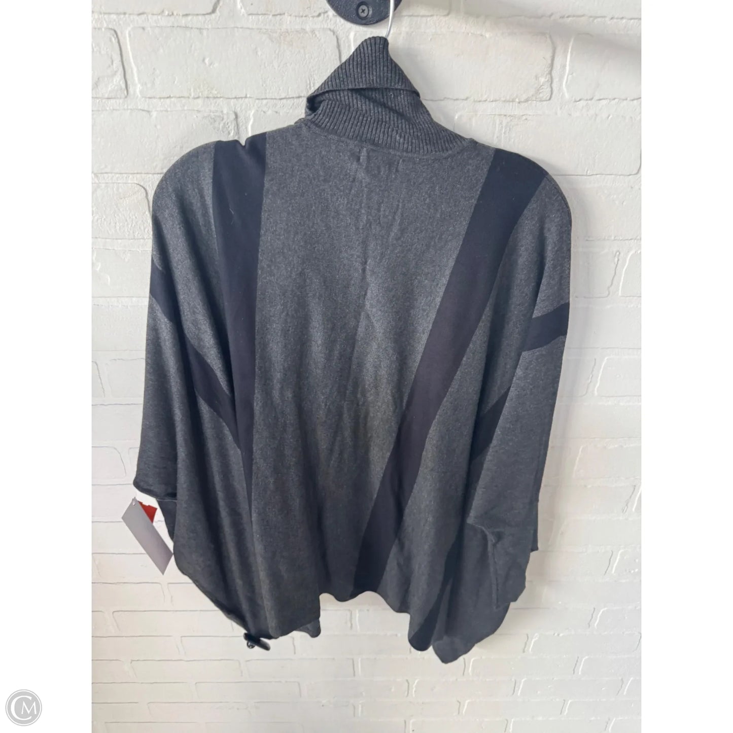 Sweater By Alfani In Black & Grey, Size: M