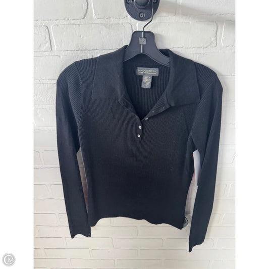 Sweater By Banana Republic In Black, Size: M
