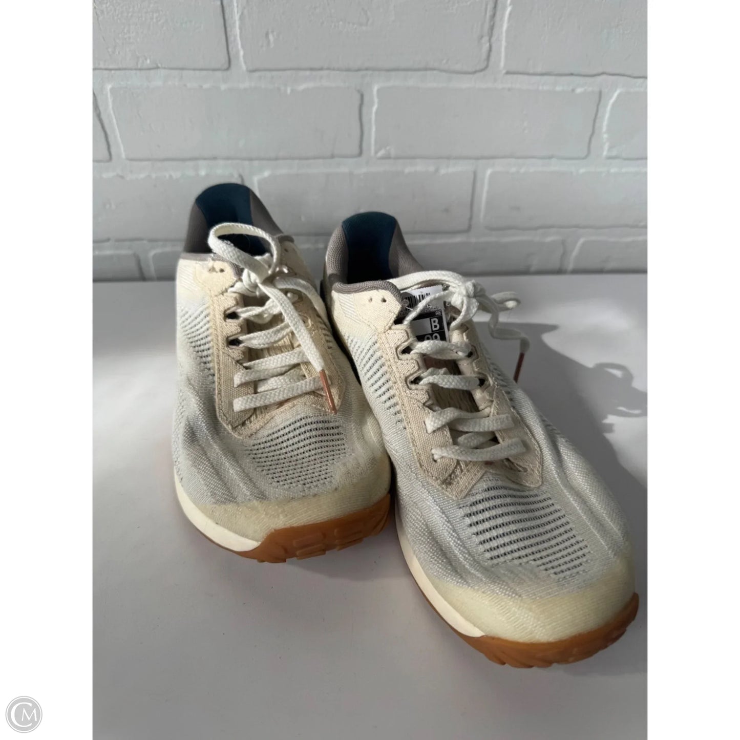 Shoes Athletic By Reebok In Blue & Tan, Size: 7.5