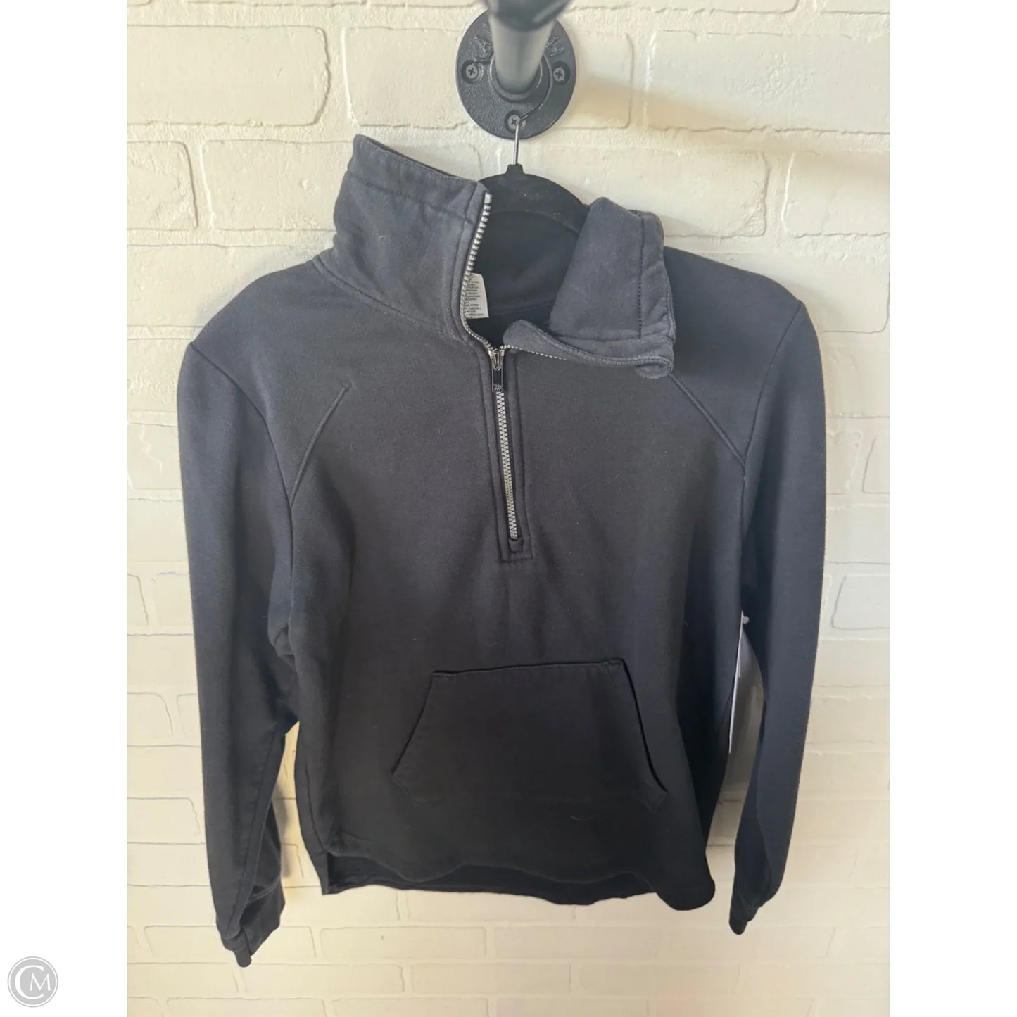 Sweatshirt Collar By All In Motion In Black, Size: S