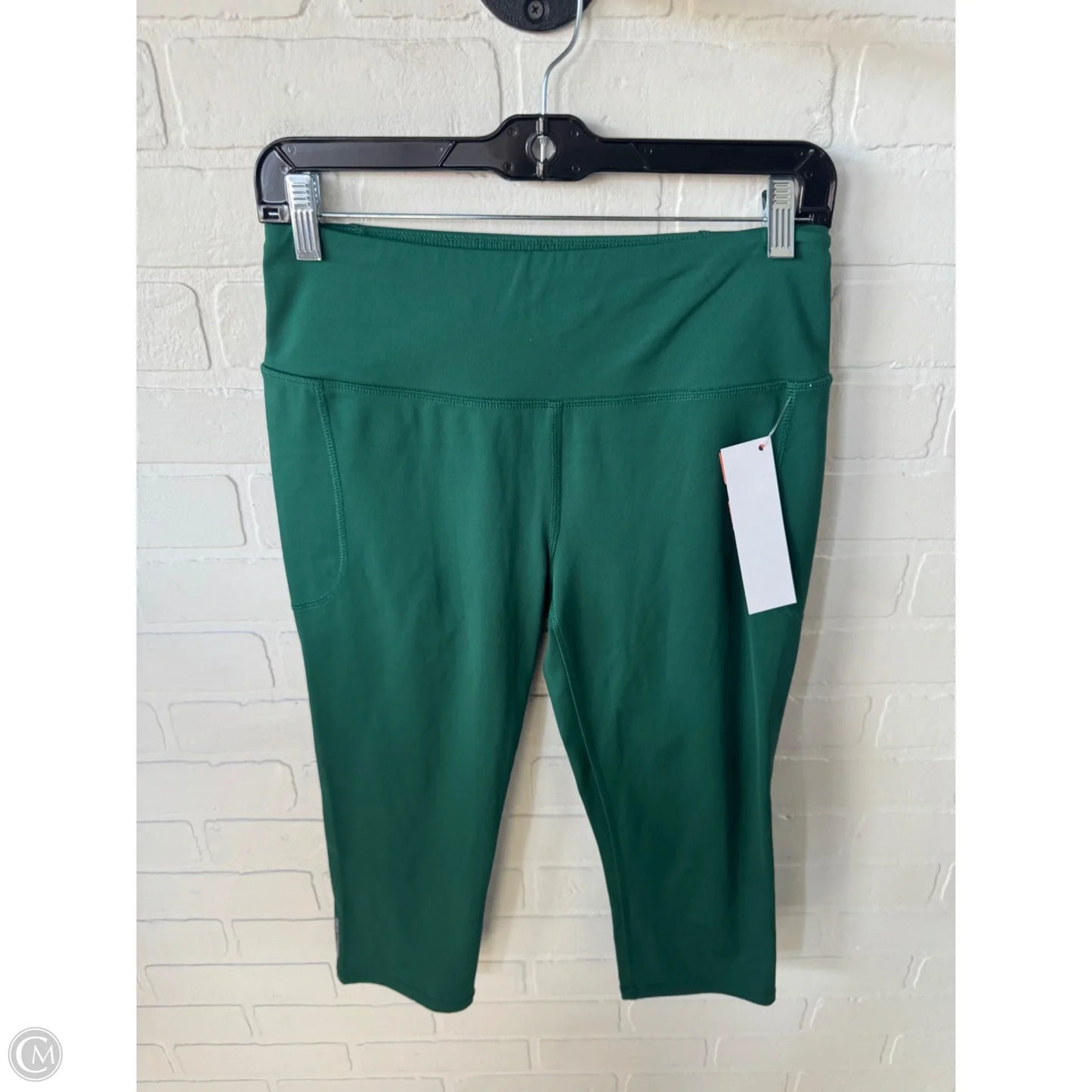 Athletic Leggings Capris By Dsg Outerwear In Green, Size: 8