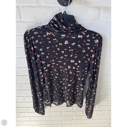 Top Long Sleeve By Sanctuary In Black & Orange, Size: Xs