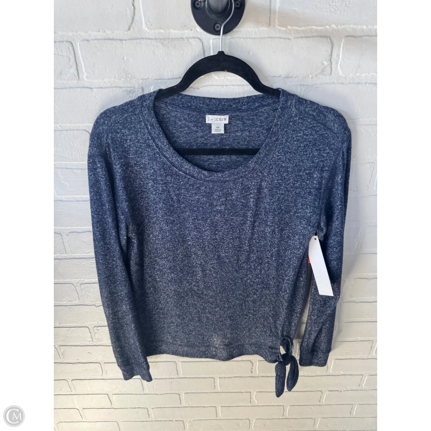 Top Long Sleeve By J. Crew In Blue, Size: Xs