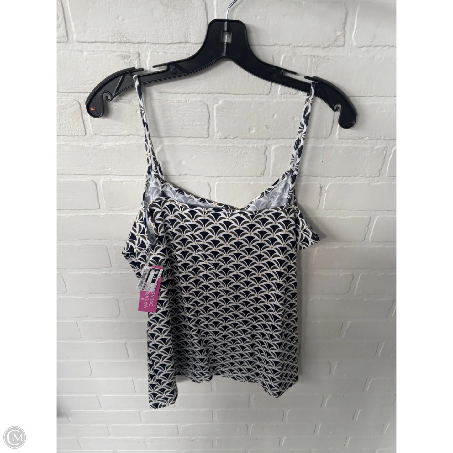 Top Cami By Ann Taylor In Blue & Green, Size: Xl