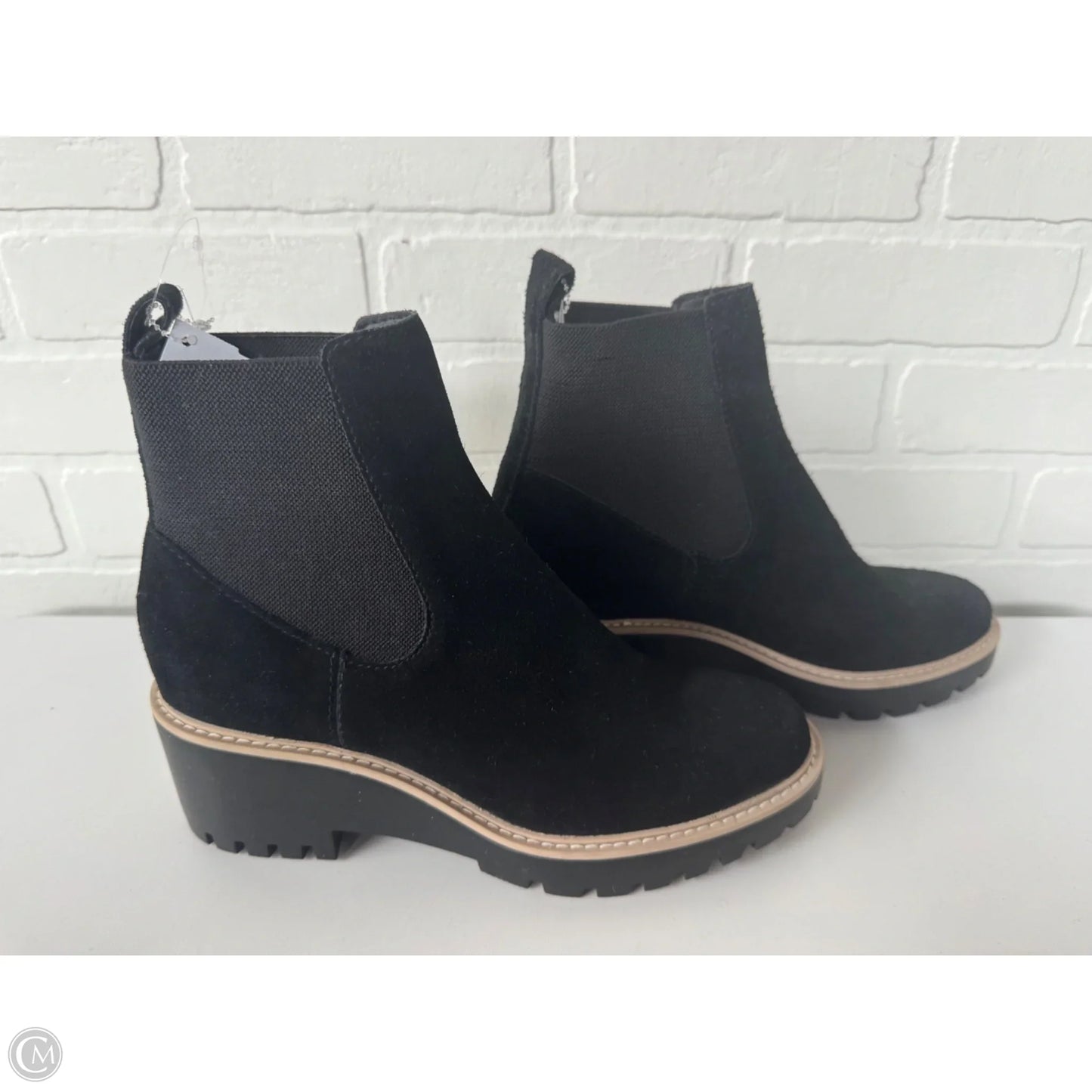 Boots Mid-calf Heels By Dolce Vita In Black, Size: 8.5