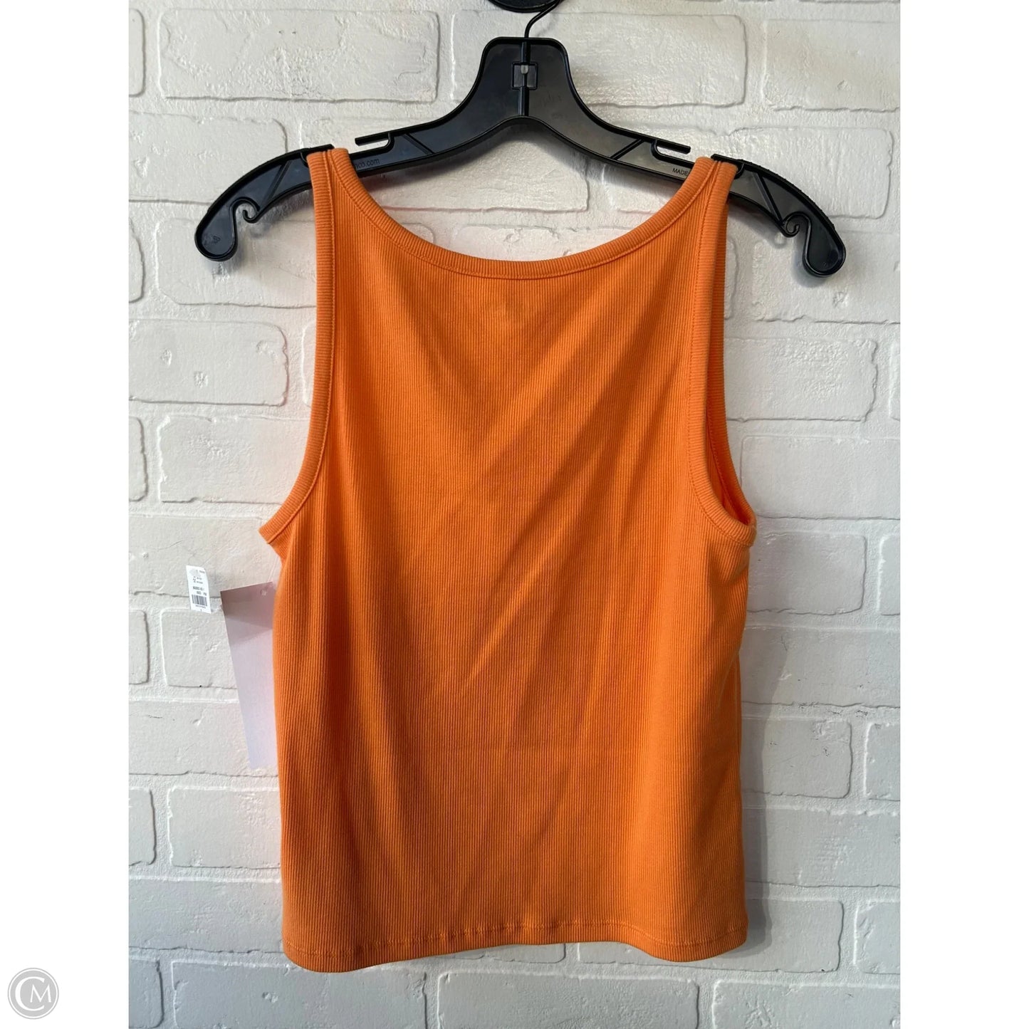 Top Sleeveless Basic By Old Navy In Orange, Size: L