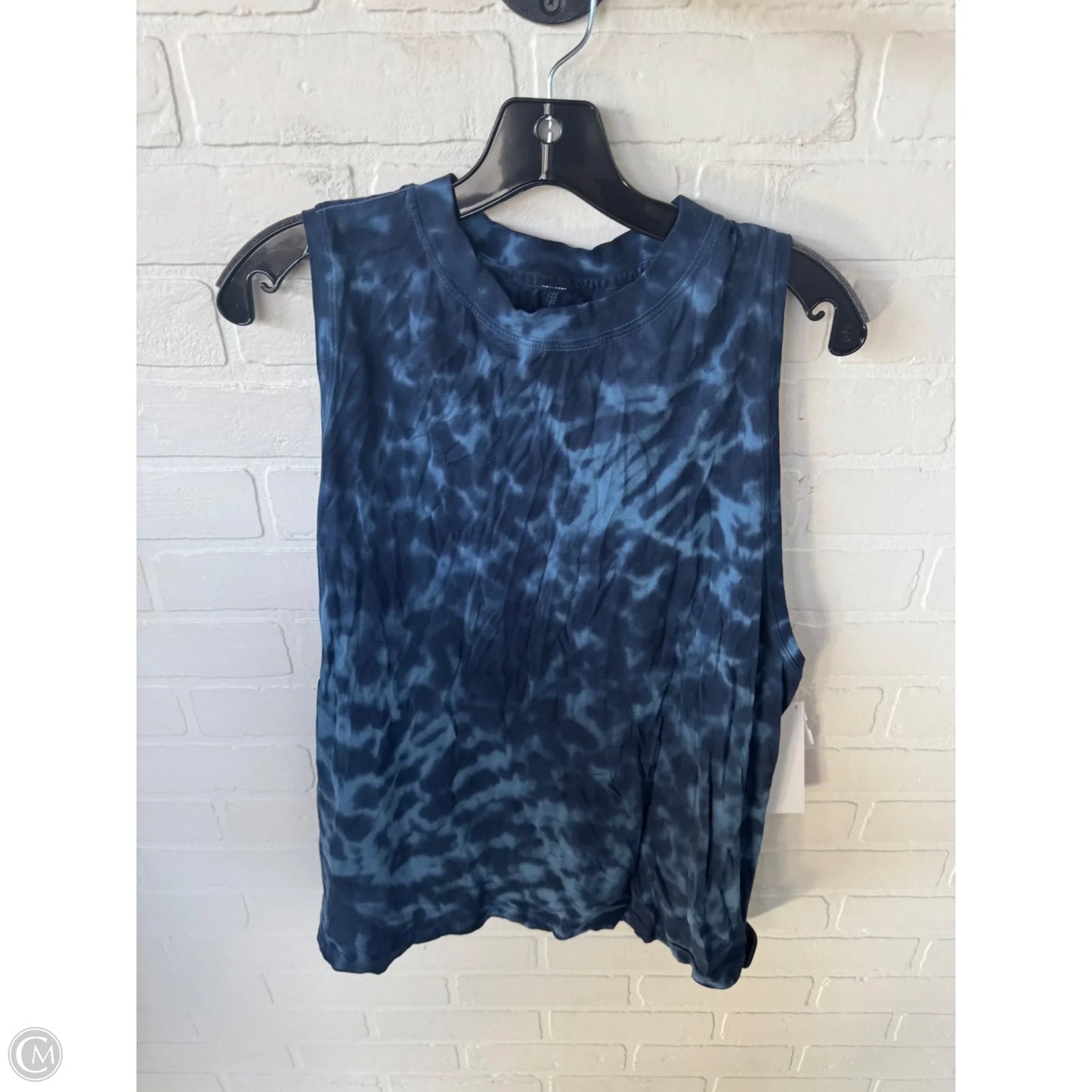 Athletic Tank Top By Lululemon In Blue, Size: L